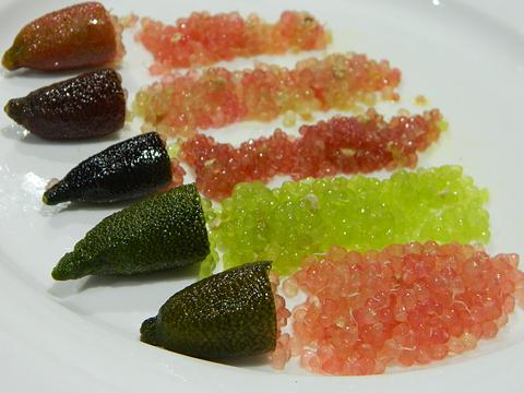 Processed Fingerlime products